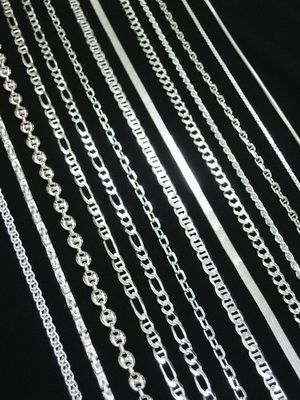 серебряные позолотой с цепочки